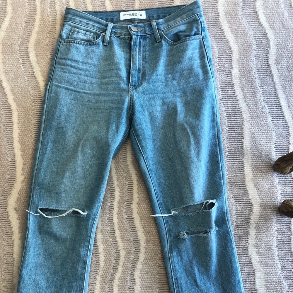 Just Black Denim jeans light blue size 25